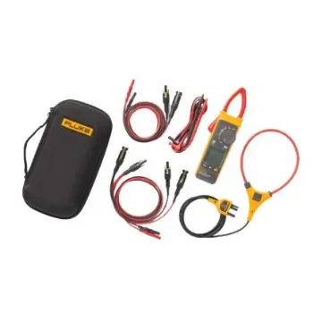 Fluke 393 FC+ PVLEAD Clamp Meter Bundle, 999.9A dc, Max Current 999.9A ac CAT III 1500V - FLK-393FC-PVLEAD product image