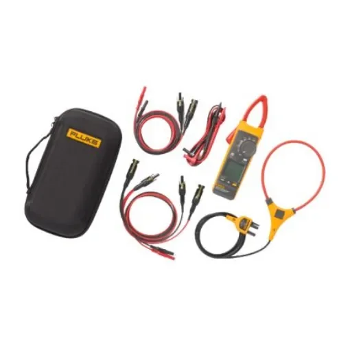 Fluke 393 FC+ PVLEAD Clamp Meter Bundle, 999.9A dc, Max Current 999.9A ac CAT III 1500V - FLK-393FC-PVLEAD product image