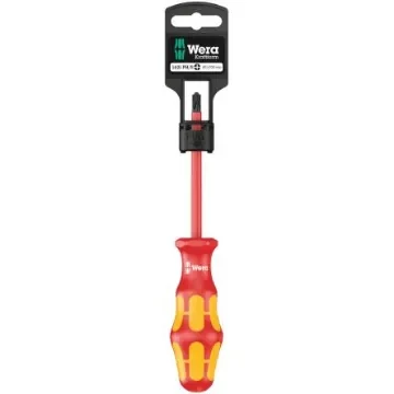 Wera Phillips, Slotted Insulated Screwdriver, PlusMinus PH1 Tip, VDE/1000V - 05100019001 product image