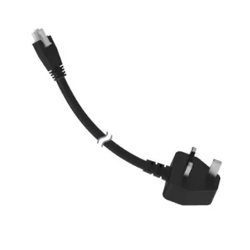 Banner Straight Molex Socket to Right Angle AC Plug Plug Power Cable, 1.83m - LQMAC-306G product image