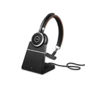 Jabra Evolve 65 SE + Link 380a Black, Grey Wireless USB A On Ear Headset - 6593-833-399 product image