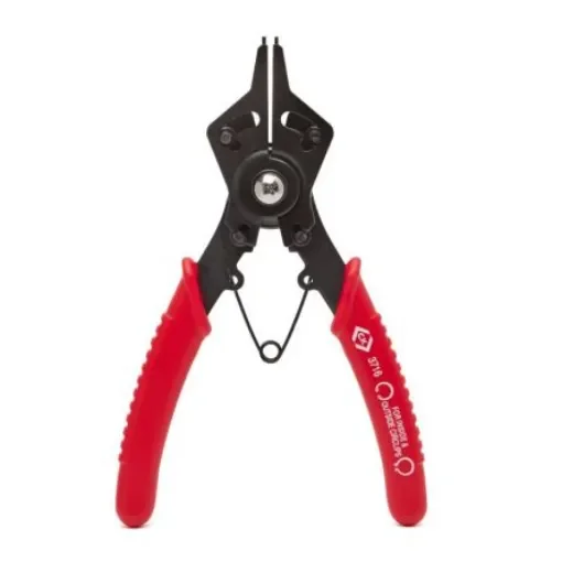 CK T3716 Circlip Plier, 160 mm Overall, Straight Tip, 22mm Jaw product image