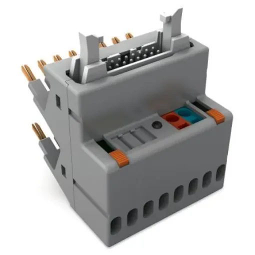 WAGO 857 Series 14-Contact Male Interface Module, DIN 41651 Connector, Pluggable to basic module, 3A - 857-982 product image