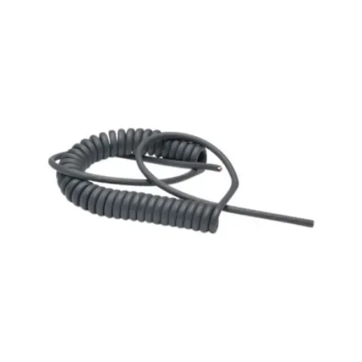 Lapp, Spiral Cable, 2.8m 8 Core, Black Polyurethane PUR Multicore Mains Power Cable - SP.KABEL 8X0.25 SHIELDED 700MM product image