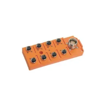 Lumberg ASBSV Series Distribution Unit, M12, 8 way, 8 port - ASBSV 8/LED 5 product image