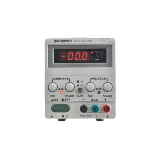 GW Instek GPS Series Series Digital Bench Power Supply, 30V, 3A, 1-Output, 90W - GPS-3030DD product image