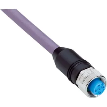 SICK Straight Female 5 way M12 to Flying Leads Connector & Cable, 10m - YF2A15-100C1BXLEAX / 2106286 product image