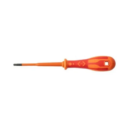 CK Modulo Insulated Screwdriver, SL-PH2 Tip, 100 mm Blade, VDE/1000V, 195 mm Overall - T49246 product image