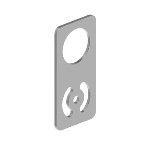 Banner Flat Lamp Lighting Mounting Bracket, 30mm Fixing Hole Diameter - SMBAMS30P product image