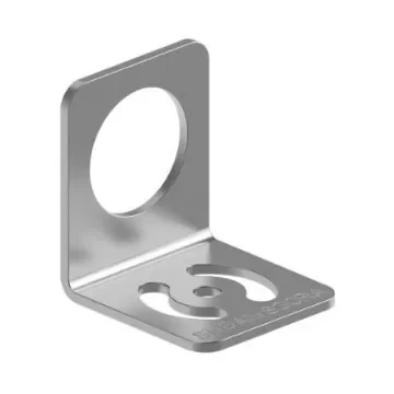 Banner Right Angle Lamp Lighting Mounting Bracket, 30mm Fixing Hole Diameter - SMBAMS30RA product image