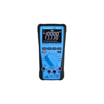 PeakTech P 2040 Handheld LCD Multimeter, 10A ac Max, 10A dc Max, 1000V ac Max product image