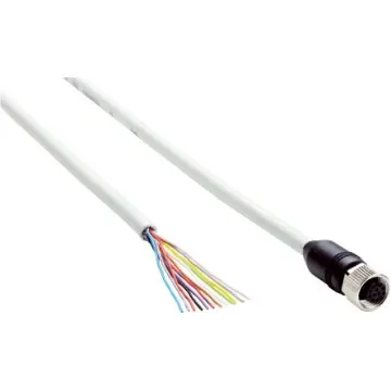 SICK Straight Female 12 way M12 to Unterminated Connector & Cable, 5m - DOL-1212-G05MA product image