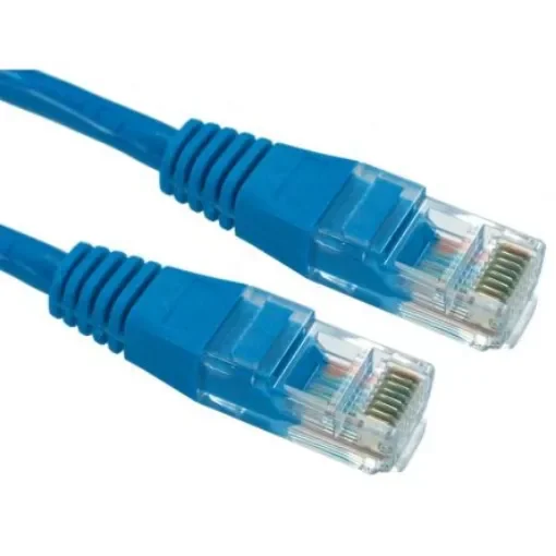 RS PRO, 20m Cat5e, Blue RJ45 to Male RJ45 Male, UTP Unshielded, Terminated PVC Sheath - 2863494 product image