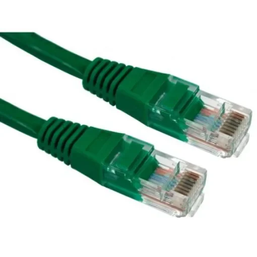 RS PRO, 20m Cat5e, Green RJ45 to Male RJ45 Male, UTP Unshielded, Terminated PVC Sheath - 2863495 product image