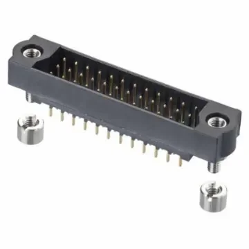 HARWIN M83 Series Vertical PCB Mount PCB Socket, 27-Contact, 3-Row, 2mm Pitch, Crimp Termination - M83-LMT1M2N27-0000-000 product image