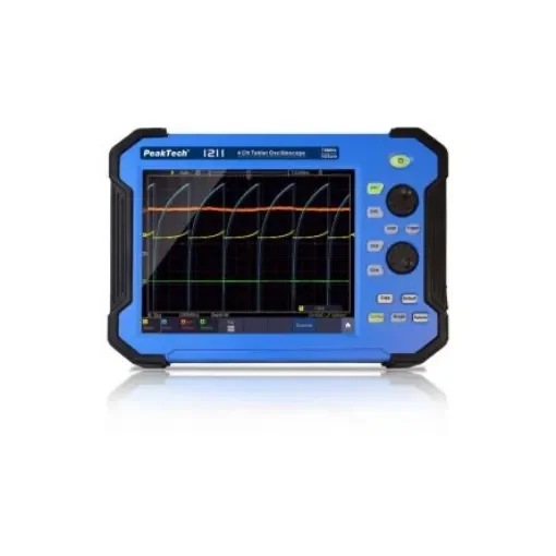 PeakTech P1211 P12 Series, 70MHz Handheld Oscilloscope, 4 Analogue Channels - P 1211 product image
