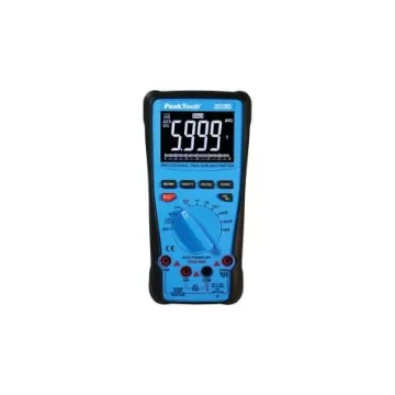 PeakTech P 2035 LCD Multimeter, 20A ac Max, 20A dc Max, 1000V ac Max product image