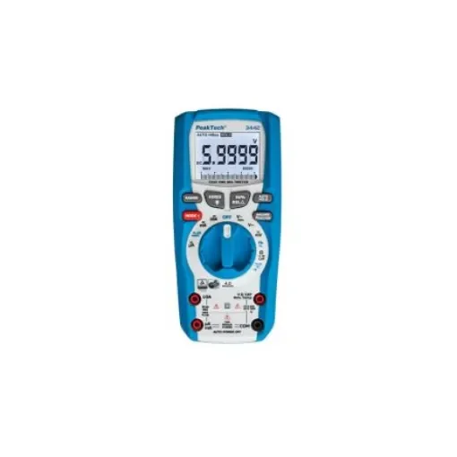 PeakTech P3442 LCD Multimeter, 10A ac Max, 10A dc Max, 1000V ac Max product image