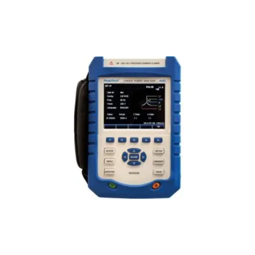 PeakTech P4145 Power Quality Analyser, 3-Phase, 5kA Max product image