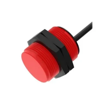 Banner SI-MAG Series Magnetic Interlock Switch, 60V ac, Thermoplastic Housing, 3m Cable - SI-MAGB3SM product image