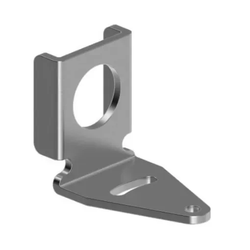 Banner, SMB Series Right Angle Bracket for Use with 18 mm Sensor, 19mm Probe - SMB18Q product image