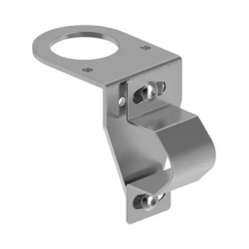 Banner, SMBF Series Standard Right Angle Bracket for Use with Coaxial Cable, RoHS Standard - SMB30RAVK product image