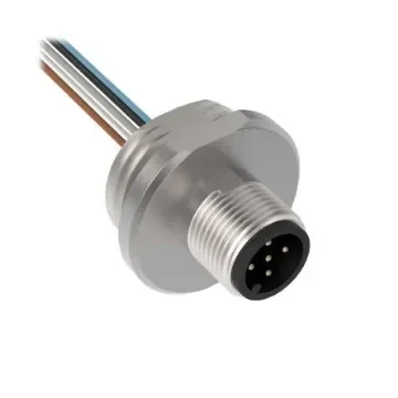 Banner Connector, 5 Contacts, Cable, M12 Connector, BWA Series - BWA-QD5.5 product image