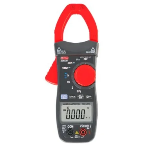 RS PRO Clamp Meter, 1kA dc, Max Current 1kA ac CAT II 1000 V, CAT III 600 V - VM31-VA311B00000RS product image