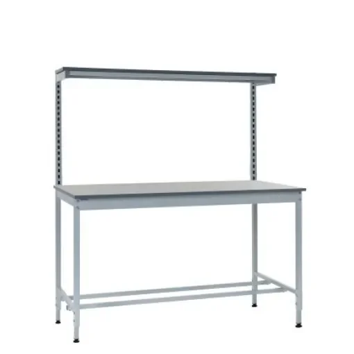 RS PRO Portable Workbench, 300kg Max Load, Adjustable Height, 600mm x 1500mm x 840mm - BQ841560PLH1 product image