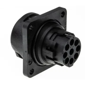 Amphenol Industrial Circular Connector, 8 + PE Contacts, Panel Mount, Socket, Male, IP65, Ecomate C16 Series - C016-10C008-0001 product image