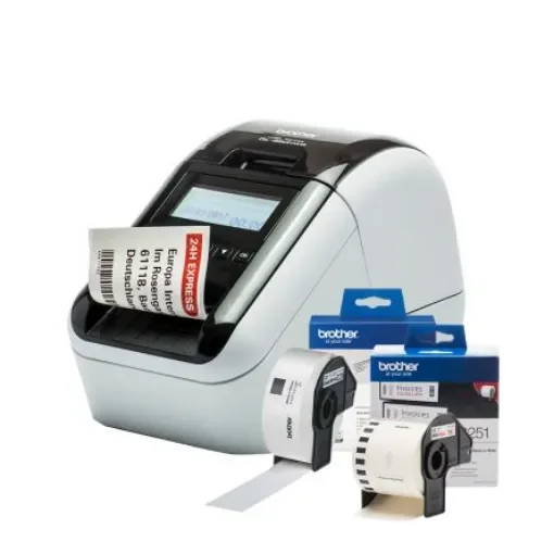 Brother QL820NWBC Label Printer, 62mm Max Label Width product image