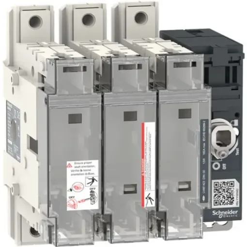 Schneider Electric Fuse Switch Disconnector, 3 Pole, 160A Max Current, 50kA Fuse Current - LV481423 product image