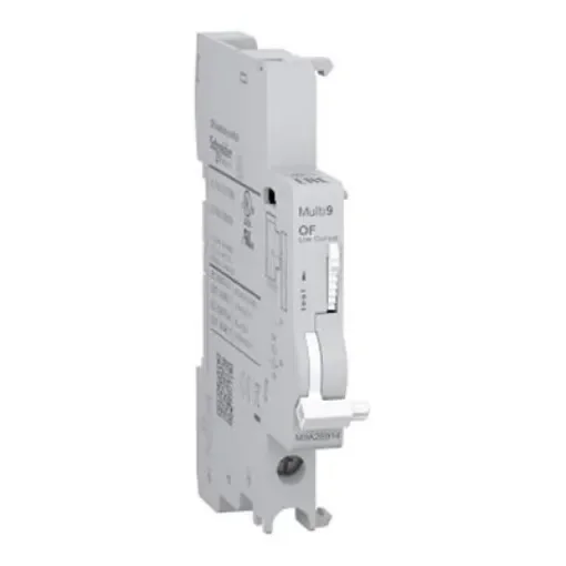 Schneider Electric Auxiliary Contact, 1 Contact, 1 C/O, Clip-On, Multi9 M9A - M9A26914 product image