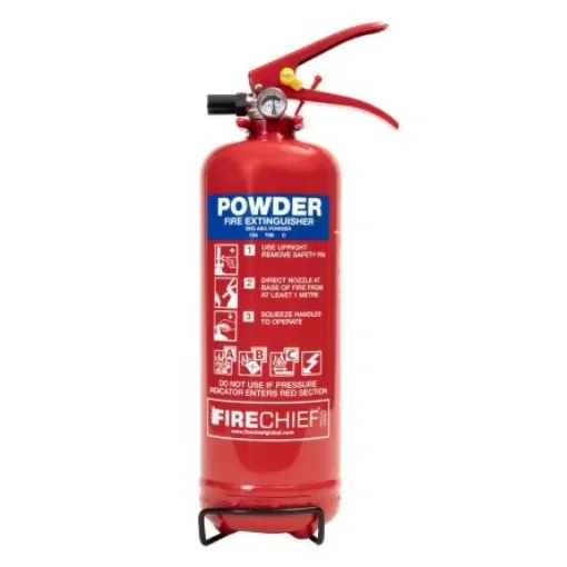 RS PRO 2kg Dry Powder Fire Extinguisher for Multipurpose Work (A, B, C) - 100-1677 product image