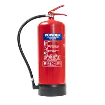 RS PRO 9kg Dry Powder Fire Extinguisher for Multipurpose Work (A, B, C) - 100-1605 product image