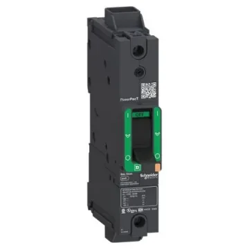 Schneider Electric, PowerPact Circuit breaker 1P 100A, Breaking Capacity 14 kA, Clip-On - BDL16100 product image