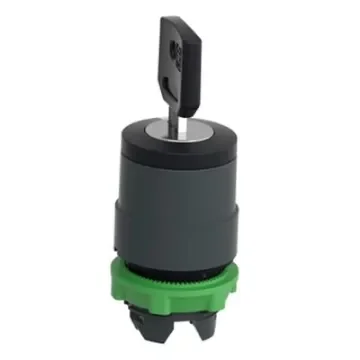 Schneider Electric Harmony XB5 3-position Key Switch Head, Spring Return Right to Centre, 22mm Cutout - ZB5AG05 product image