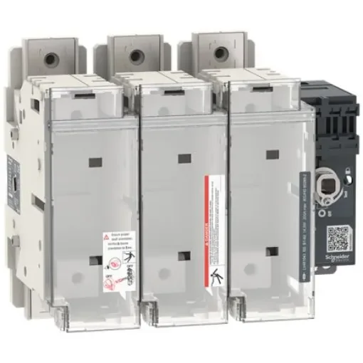 Schneider Electric Fuse Switch Disconnector, 3 Pole, 200A Max Current, 50kA Fuse Current - LV481643 product image
