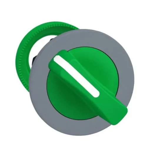 Schneider Electric ZB5 Series 2 Position Selector Switch Head, 30.5mm Cutout - ZB5FD203C0 product image