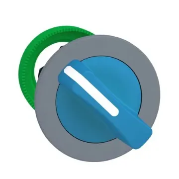 Schneider Electric ZB5 Series 2 Position Selector Switch Head, 30.5mm Cutout - ZB5FD206C0 product image