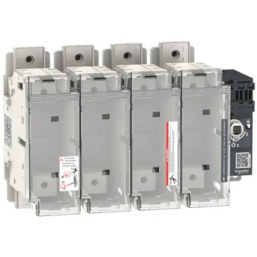 Schneider Electric Fuse Switch Disconnector, 4 Pole, 200A Max Current, 200A Fuse Current - LV481644 product image