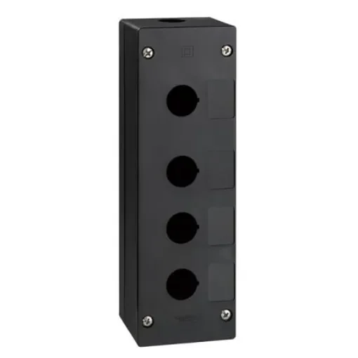 Schneider Electric XAL Control Station Enclosure - 4 Hole 22mm Diameter - XALG041 product image