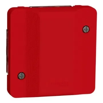 Schneider Electric Red Light Switch Cover - MUR34526 product image