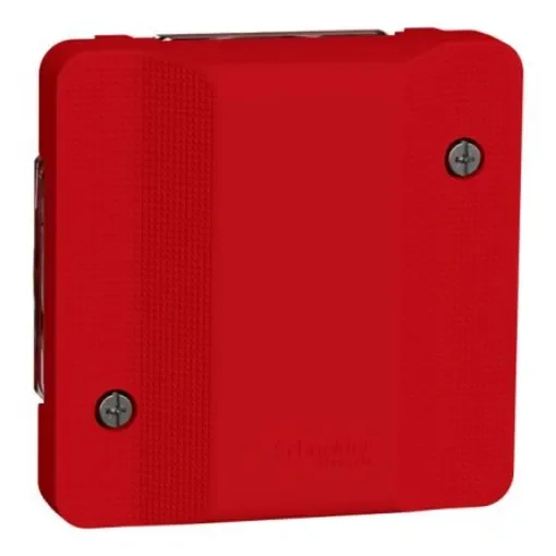 Schneider Electric Red Light Switch Cover - MUR34526 product image