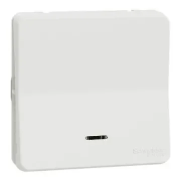 Schneider Electric White Push Button Light Switch, 2 Way, MUR - MUR39024 product image