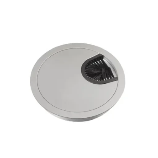 Schneider Electric Unica Aluminium Aluminium 80mm Cable Grommet INS61210 product image