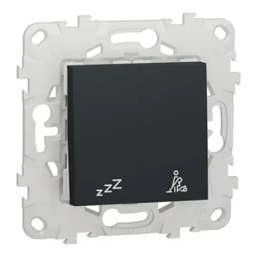 Schneider Electric NU5 Anthracite Plug Socket, 10A, Indoor Use - NU521754 product image