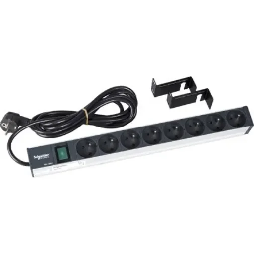 Schneider Electric 8 Socket Type E - French Socket, 230 V ac - VDI6658 product image