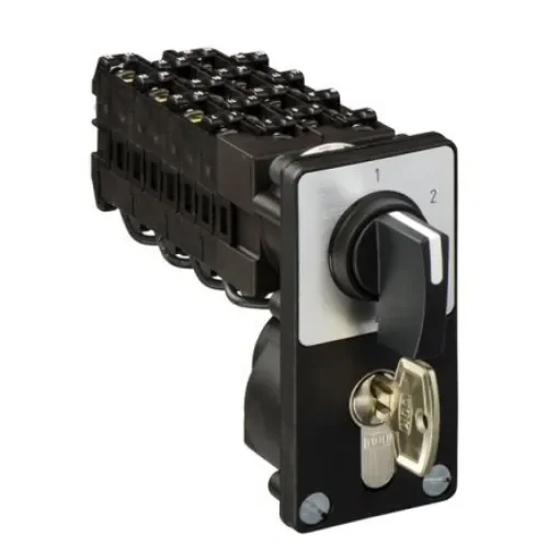 Schneider Electric, 4P 4 Position 60° Multi Step Cam Switch, 12A, Handle Actuator - K1Q034NZ4 product image