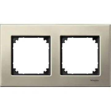 Schneider Electric Brown 2 Gang Light Switch Cover - MTN403205 product image